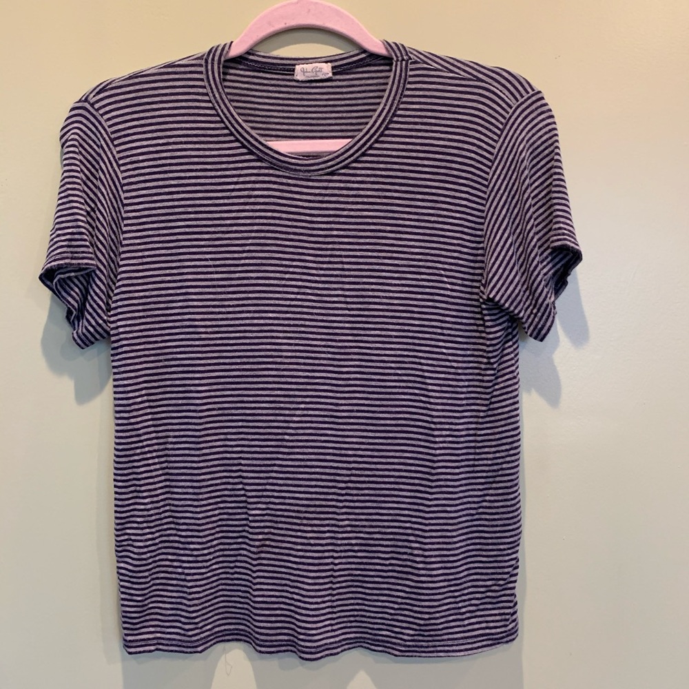 striped t shirt